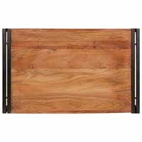 Badkamer wandschap voor Bruin 80 x 50 x 23 cm Massief Acaciahout 7