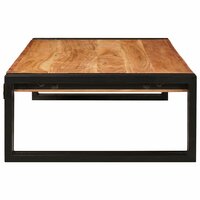 Badkamer wandschap voor Bruin 100 x 50 x 23 cm Massief Acaciahout 5