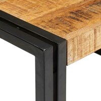 Badkamer wandschap Bruin 120 x 50 x 23 cm Massief Ruw Mango Hout 8