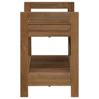 Badkamer wandschap Naturel 45 x 30 x 45 cm Massief Teakhout 4