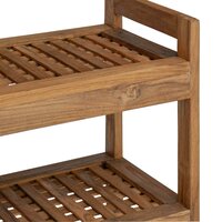 Badkamer wandschap Naturel 45 x 30 x 45 cm Massief Teakhout 6