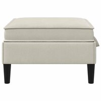 Hocker met Opslag Havermout Fluweel 5