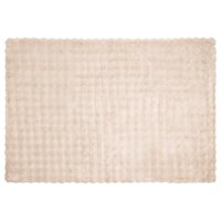 Antislip deken van imitatie konijnenbont Olite Beige Polyester 5