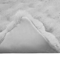 Antislip deken van imitatie konijnenbont Olite Grijs Polyester 7