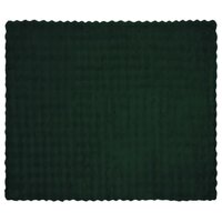 Antislip deken van imitatie konijnenbont Olite 4 st Donkergroen 6