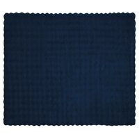 Antislip deken van imitatie konijnenbont Olite Marineblauw 5