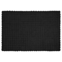 Antislip deken van imitatie konijnenbont Olite Zwart Polyester 5