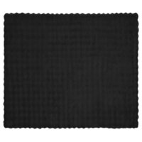 Antislip deken van imitatie konijnenbont Olite Zwart Polyester 5