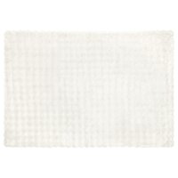 Antislip deken van imitatie konijnenbont Olite Wit 150 x 220 cm 5