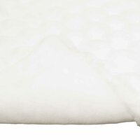 Antislip deken van imitatie konijnenbont Olite 4 st Wit 8