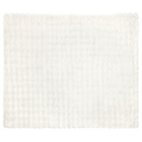 Antislip deken van imitatie konijnenbont Olite 4 st Wit 6