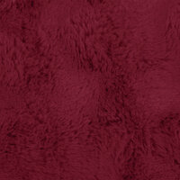 Antislip deken van imitatie konijnenbont Olite Bordeaux Rood 9