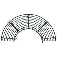 Boombank 4 zitplaatsen 160 x 80 x 89 cm Staal Zwart 2