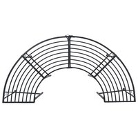 Boombank 4 zitplaatsen 160 x 80 x 44 cm Staal Zwart 2