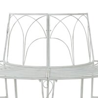 Boombank 4 zitplaatsen 160 x 80 x 89 cm Staal 4