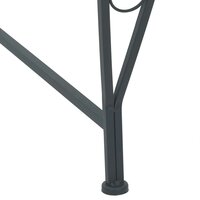 Boombank 4 zitplaatsen 160 x 80 x 89 cm Staal 3