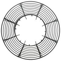 Boombank 8 zitplaatsen &Oslash; 160 x 89 cm Staal Zwart Rond 2