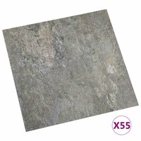 Vloerplanken Steen muur 5,11 m&sup2; 55 st PVC 3