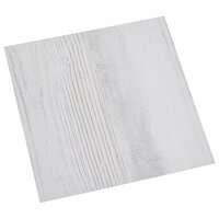 Vloerplanken Wit en Lichtgrijs 5,11 m&sup2; 55 st PVC 2