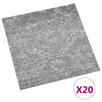 Zelfklevende Vloerplanken Betongrijs 30,5 x 30,5 cm 20 st PVC 2