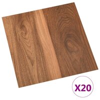 Zelfklevende Vloerplanken Houtkleur 30,5 x 30,5 cm 20 st PVC 2