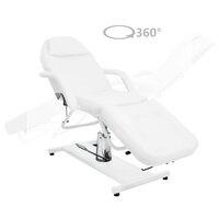 Massagetafel 180x62x(87-112) cm wit 2