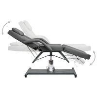 Massagetafel 180x62x(87-112) cm grijs 3