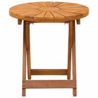 Bistrotafel Naturel &Oslash;45 x 45 cm Massief Acaciahout 3