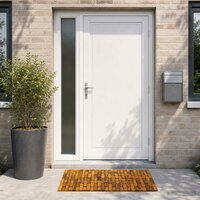 Badmatten 2 st Naturel 44 x 60 cm Massief Acaciahout 3