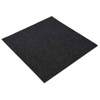 Tapijttegel Donkergrijs 50 x 50 cm 4 st PP en Bitumen 2