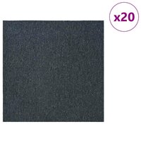 Tapijttegel Blauw Grijs 50 x 50 cm 20 st PP en Bitumen 3