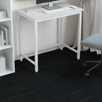 Tapijttegel Gestreept Donkergrijs 50 x 50 cm 20 st PP en Bitumen 4