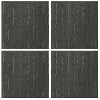 Tapijttegel Gestreept Lichtgroen 50 x 50 cm 4 st PP en Bitumen 3