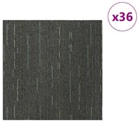 Tapijttegel Gestreept Lichtgroen 50 x 50 cm 36 st PP en Bitumen 3