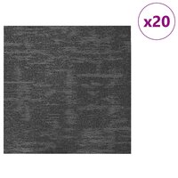 Tapijttegel Antracietgrijs 50 x 50 cm 20 st PP en Bitumen 3