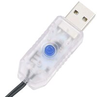 Lichtsnoer met 400 LED&amp;apos;s en 8 effecten 40 m meerkleurig 6