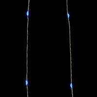 Lichtsnoer met 400 microLED&amp;apos;s blauw 8 functies 40 m 5