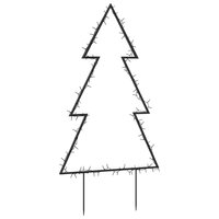 Kerstverlichting kerstboom met grondpinnen 115 LED&amp;apos;s 90 cm 7