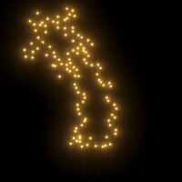 Kerstverlichting meteoor met grondpinnen 115 LED&amp;apos;s 89 cm 3