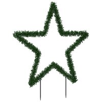 Kerstverlichting ster met grondpinnen 80 LED&amp;apos;s 60 cm 7