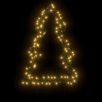Kerstverlichting met grondpinnen boom 115 LED&amp;apos;s 90 cm 3