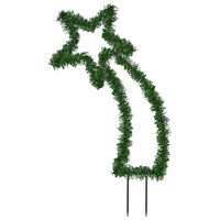 Kerstverlichting meteoor met grondpinnen 80 LED&amp;apos;s 62 cm 5