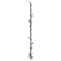 Kerstverlichting kerstboom silhouet 80 LEDs warm wit 4