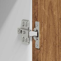 Hangkast Oude Hout en Wit 40 x 31 x 40 cm Bewerkt hout 9