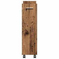 Kast met wiel Oudhout 60 x 22 x 79 cm 7