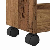 Kast met wiel Oudhout 60 x 22 x 79 cm 8