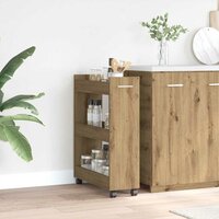 Kast 60 x 22 x 79 cm Artisan Eiken 4