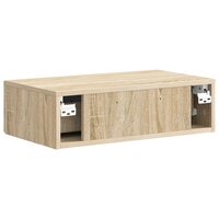 Wandmontage Zijtafel Sonoma Eiken 59 x 34,5 x 17 cm 7