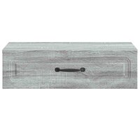 Wandmontage Zijtafel Grijs sonoma 59 x 34,5 x 17 cm 5