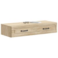 Wandmontage Zijtafel Sonoma Eiken 87,5 x 34,5 x 17 cm 3